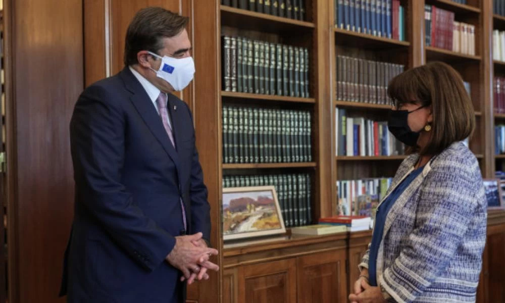 Σακελλαροπούλου: Η Ελλάδα σήκωσε ένα πολύ μεγάλο βάρος με το μεταναστευτικό